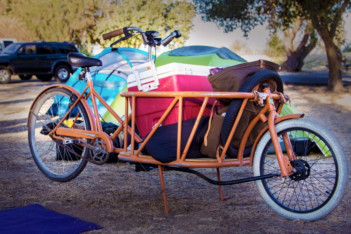 Cycle Truck in Camp